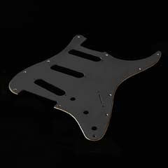 LsL Aged 3-Ply Black/White/Black 11-Hole Strat®/ Saticoy Pickguard