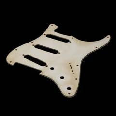 LsL Aged 3-Ply White/Black/White 11-Hole Strat®/ Saticoy Pickguard
