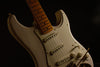 Charlotta, Saticoy, Ash, Vintage Cream, 9.5" Radius Gold Hdwe