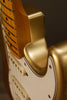 Jinde, Saticoy, Ash, Gold Metallic, 7.25" Radius Maple