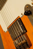 Swallow, Badbone 2, Korina, Double-Bound, Rosewood 9.5r, Amber finish