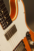 Swallow, Badbone 2, Korina, Double-Bound, Rosewood 9.5r, Amber finish